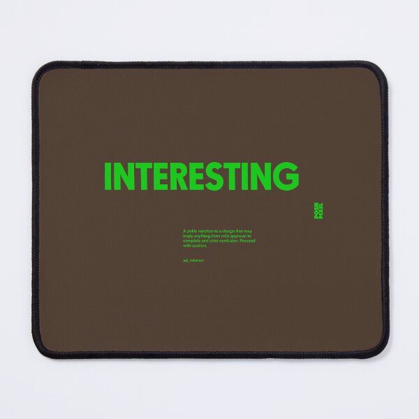Item preview, interesting - UX Designer | Product Designer | UI Designer Stickers designed and sold by PoshPixel.