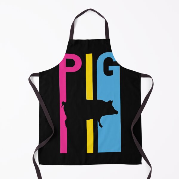 Item preview, I Like Pigs And Maybe Like 3 People Pig Lover Farmer Retro designed and sold by smartrocket.