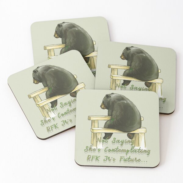 Item preview, RFK jr DepriBear pintura designed and sold by AK-Hevonen.