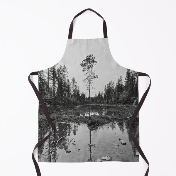 Item preview, Flooding waters. Laanila 2024 bw designed and sold by Jouko Lehto Photography.