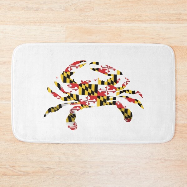 Item preview, Maryland flag crab designed and sold by therapymama.
