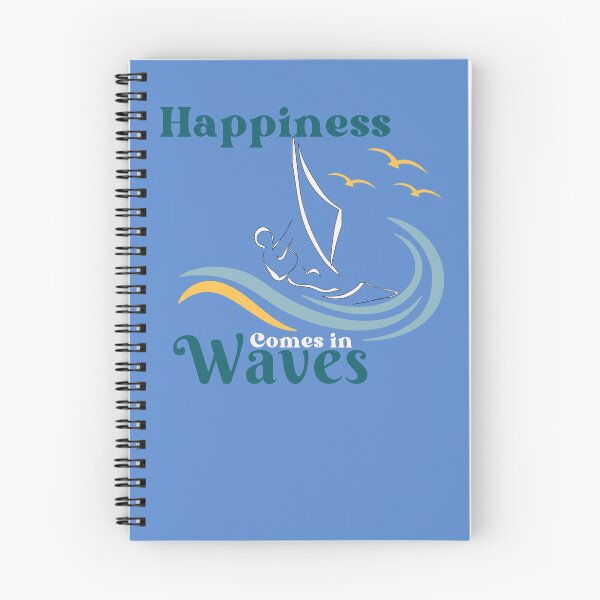 Item preview, Happiness Comes in Waves - Wind Surfer  designed and sold by FilmmakersPOV.
