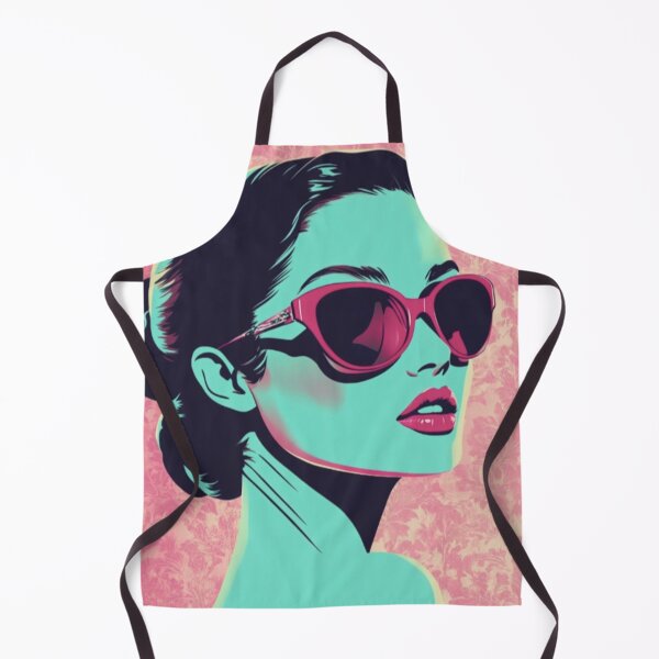 Item preview, Stylish Retro Woman with Sunglasses designed and sold by Rafał Stadnik.
