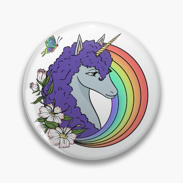 Item preview, Unicorn Rainbow and Flowers  designed and sold by Shakira Rivers.