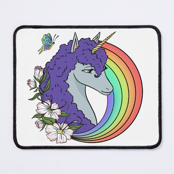 Item preview, Unicorn Rainbow and Flowers designed and sold by Shakira Rivers.