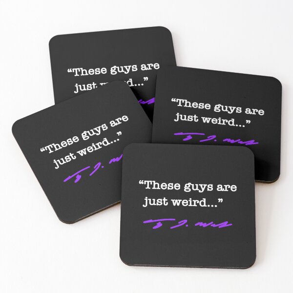 Artikelvorschau, These guys are just weird - Tim Walz (white/Purple) entworfen und verkauft von Thelittlelord.