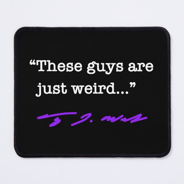 Artikelvorschau, These guys are just weird - Tim Walz (white/Purple) entworfen und verkauft von Thelittlelord.