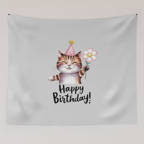 Item preview, Festive Feline Flourish designed and sold by MOVALENDA.