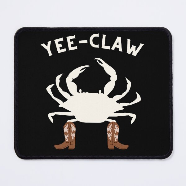 Item preview, Yee Claw Crab with Cowboy boots designed and sold by RedPumpFlash.