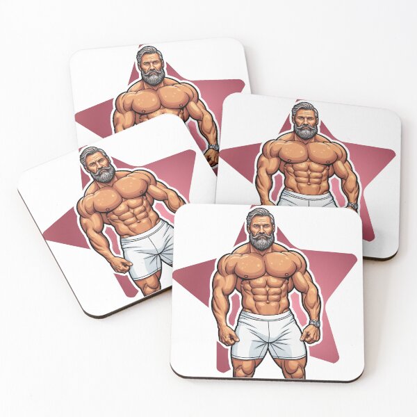 Item preview, New Series: Bodybuilder Sticker #16 designed and sold by ForeverPrintsOK.