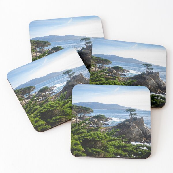 Item preview, Stunning Coastal View of Lone Cypress at Pebble Beach designed and sold by World Wondering Travel Photography.