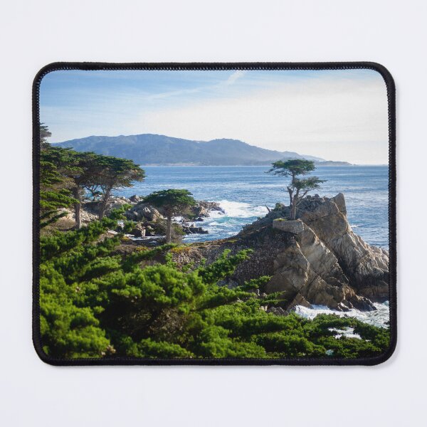 Item preview, Stunning Coastal View of Lone Cypress at Pebble Beach designed and sold by World Wondering Travel Photography.