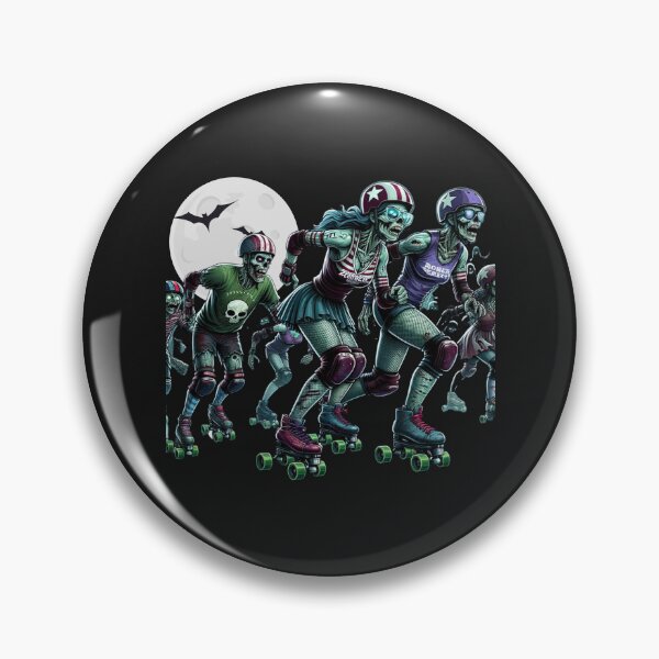 Item preview, Zombie Roller Derby Halloween T-Shirt designed and sold by BECCdesigns.