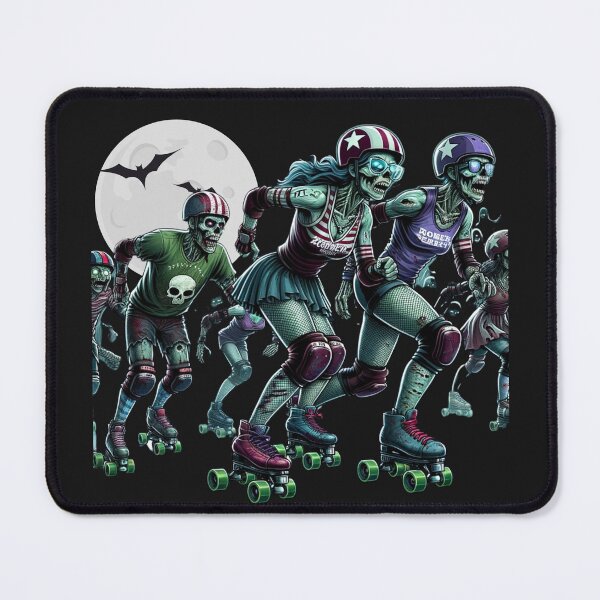 Item preview, Zombie Roller Derby Halloween T-Shirt designed and sold by BECCdesigns.
