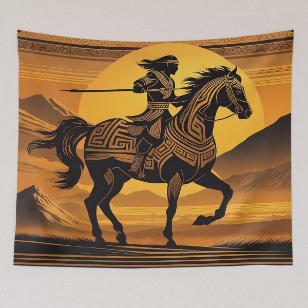 Item preview, Horse and Rider designed and sold by RelinCreates.