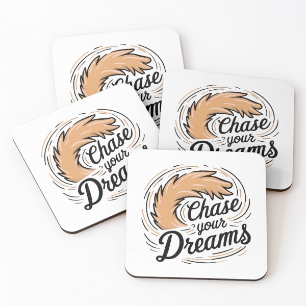 Item preview, Chase Your Dreams - Motivational Dog Art designed and sold by UA-t-shirts.
