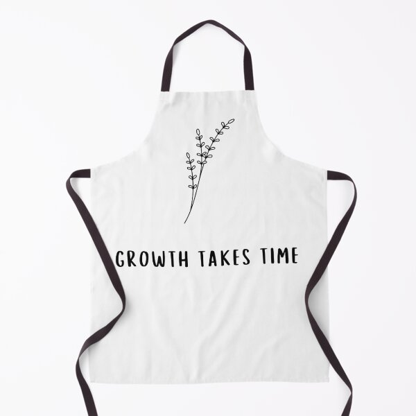 Item preview, empowering quotes 'Growth  takes time' designed and sold by Spirit and Style.