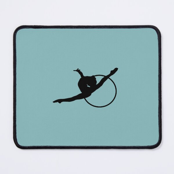 Item preview, Rhythmic Gymnastics Split Leap Silhouette designed and sold by DSurwill.