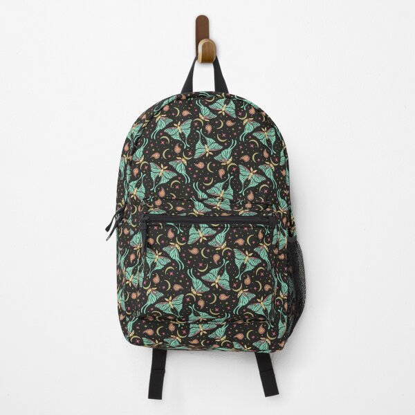 Item preview, Teal Celestial Luna Moth and Paisley Pattern. Nocturnal Butterfly Design designed and sold by paldronma.