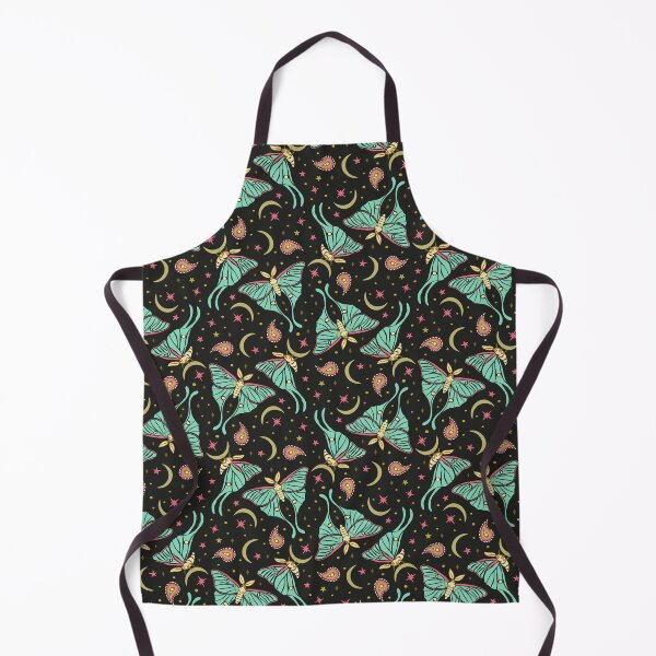 Item preview, Teal Celestial Luna Moth and Paisley Pattern. Nocturnal Butterfly Design designed and sold by paldronma.