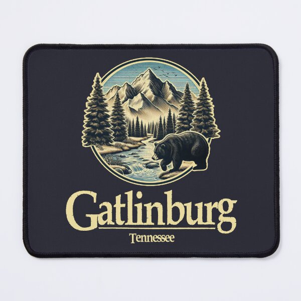 Item preview, Gatlinburg Tennessee in Great Smoky Mountains - Dark Colors designed and sold by Frog Level Treasures.