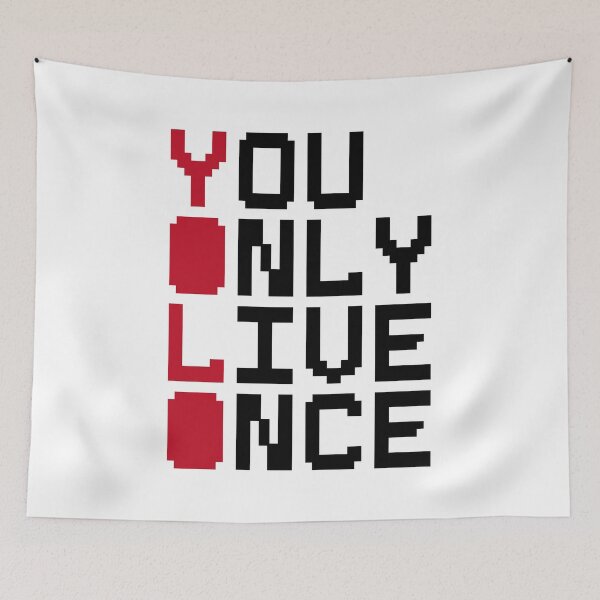 Item preview, YOLO | You Only Live Once designed and sold by W-A-W-A.