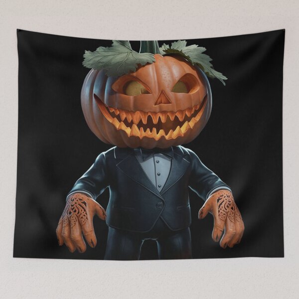 Item preview, Pumpkin monster in a suit designed and sold by Krystian9809.