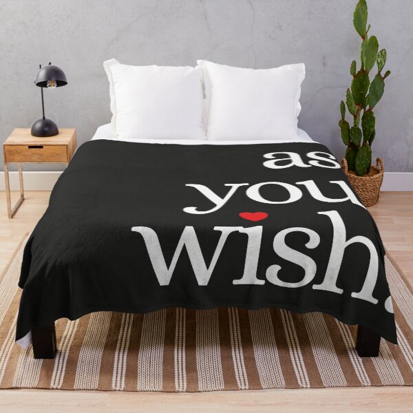 Item preview, As you wish. TYPOGRAPHIC DESIGN designed and sold by DottysDoodle.