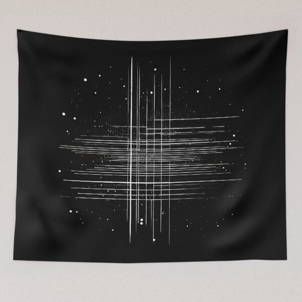 Item preview, Abstract Geometric -Line Art- Unique T-Shirt designed and sold by PrecisionInk.