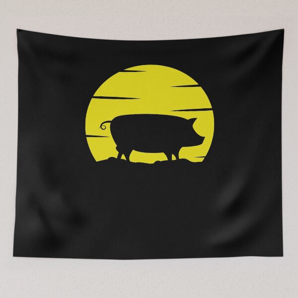 Item preview, Cool Pig Retro Funny Pig Lover Farmer Retro  designed and sold by smartrocket.