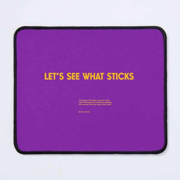 Item preview, let's see what sticks - UX Designer | Product Designer | UI Designer Stickers designed and sold by PoshPixel.