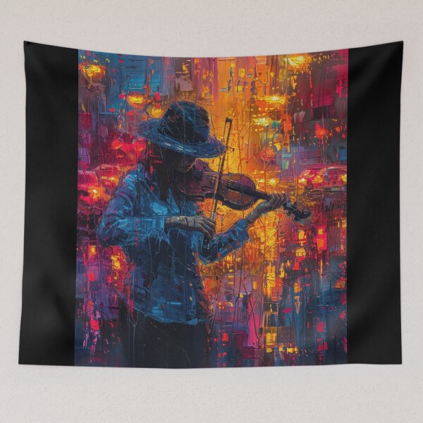 Item preview, Street Performer Violin Music  designed and sold by InsanseCreation.