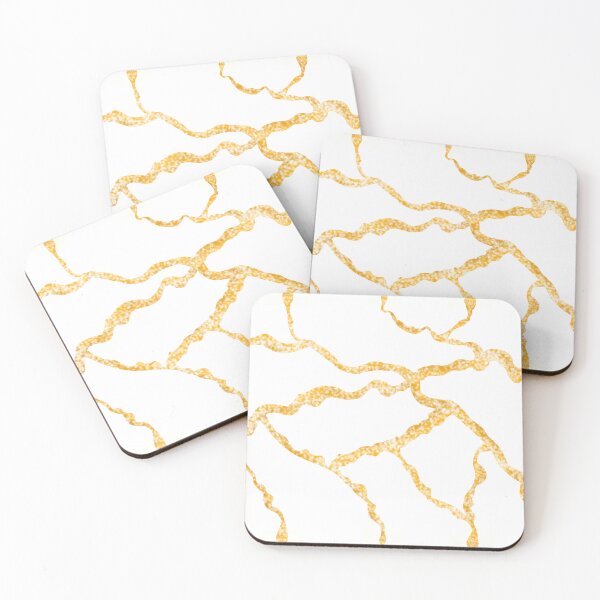 Item preview, Simple White Kintsugi Design designed and sold by Kiwis-Colors.