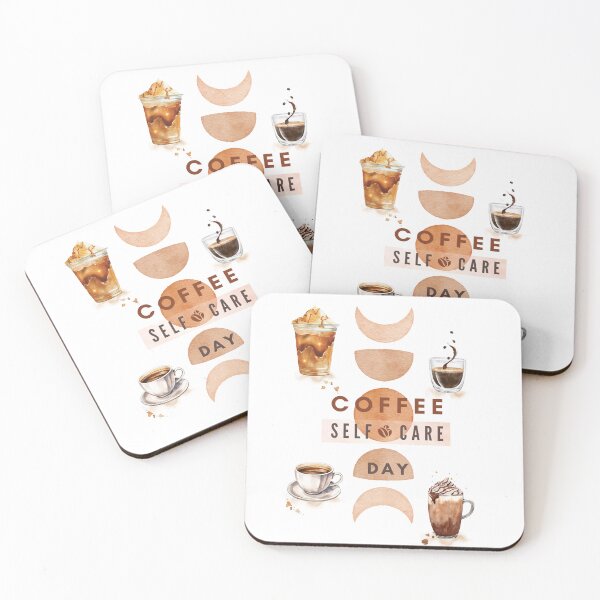Item preview, "Coffee Self-care Day" Art Design for all The Coffee Lovers out there  designed and sold by Lunardreams54.