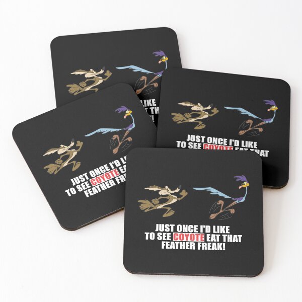 Item preview, Just Once I'd Like To See Coyote Eat That Feather Freak designed and sold by W-A-W-A.