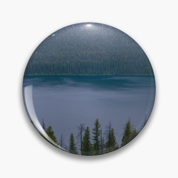 Item preview, Misty Late Spring Snow Over Redfish Lake, Idaho designed and sold by World Wondering Travel Photography.
