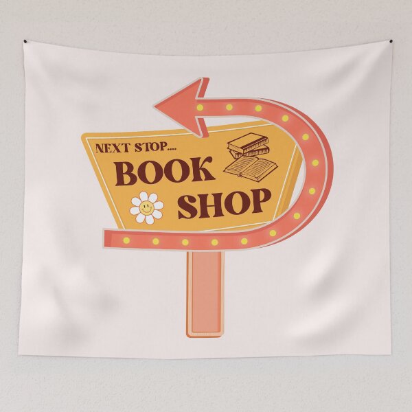 Item preview, Next stop book shop designed and sold by Neadoodles.