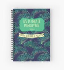 Cuaderno de espiral Escuela del Servicio de Precursor (Diseño n. ° 5)
