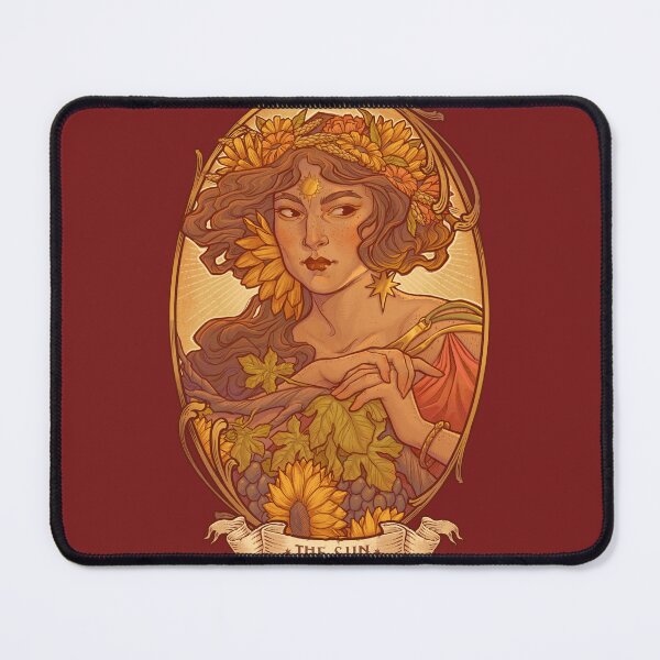 Item preview, The SUN - NOUVEAU TAROT CARD designed and sold by medusadollmaker.