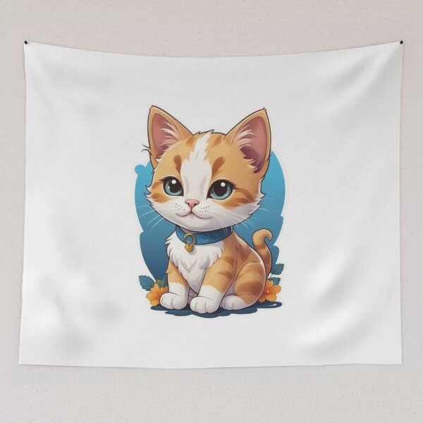 Artikelvorschau, Cartoon Cat entworfen und verkauft von ArtCraftLab.