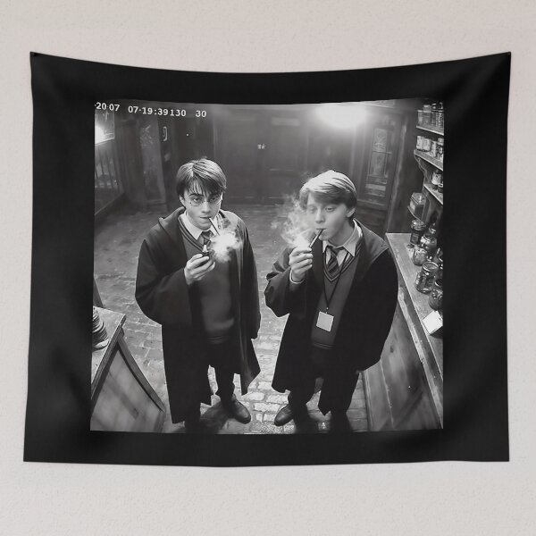 Item preview, Harry and Ron Smoking Camera designed and sold by GarderApple-K.