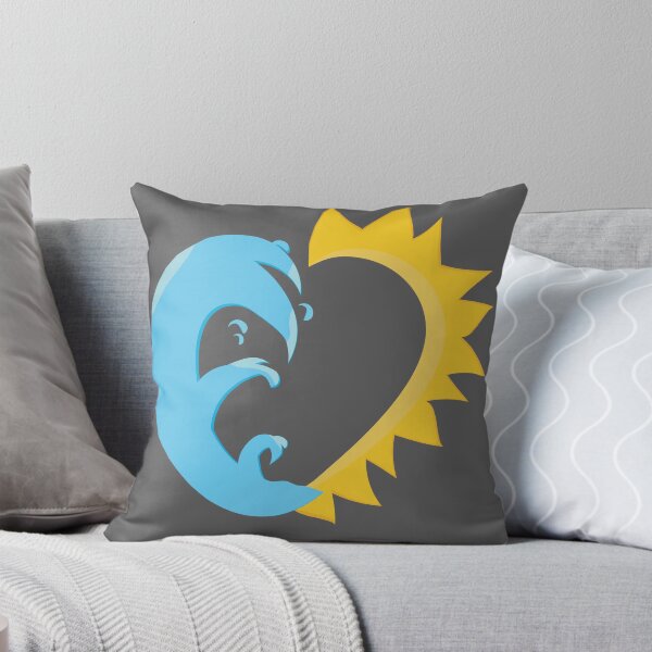 Item preview, the sun and a heart-shaped wave designed and sold by drageklo.