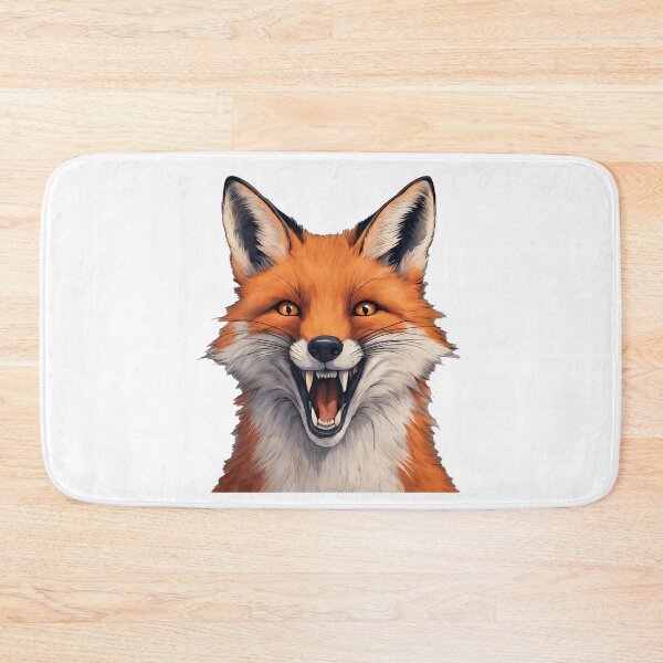 Item preview, The fox shows its fangs designed and sold by Marcu Ioachim.