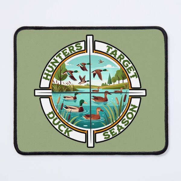 Item preview, Hunters Target: Duck Season designed and sold by SportyAndArtful.