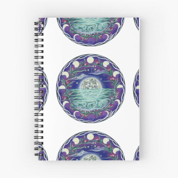 Item preview, 13th Moon Rising - moonlit seascape designed and sold by SarahOyetunde.