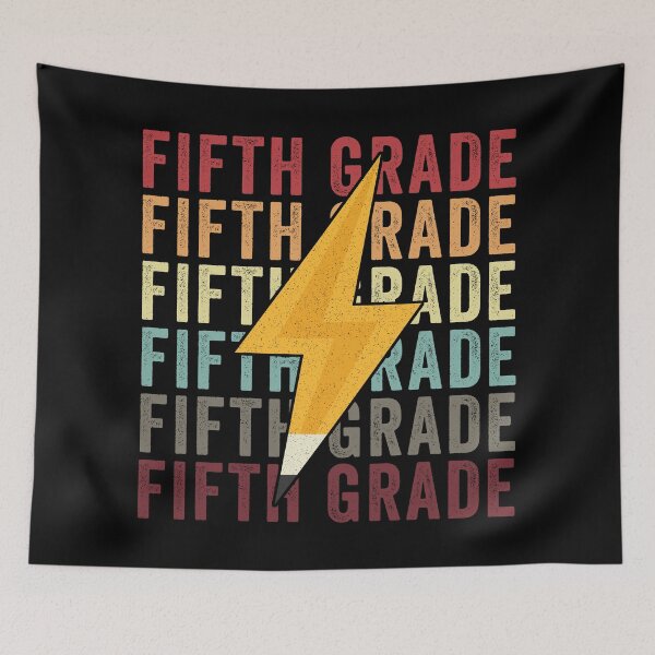 Item preview, Fifth Grade Lightning Bolt Pencil 1st Day of 5th Grade designed and sold by Blok45.