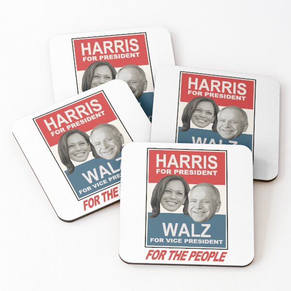 Item preview, Harris for President Walz for VP, democratic supporter 2024 election for the people designed and sold by MoClan-Graphics.