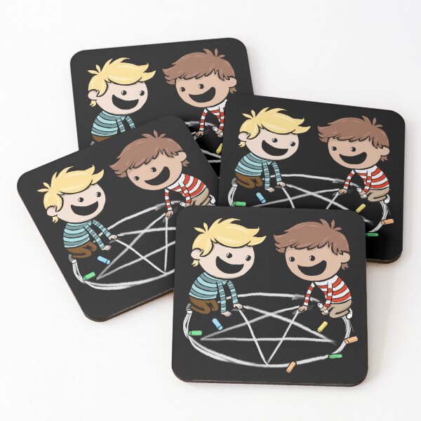 Item preview, Occult Kids - Pentacle Chalk Drawing designed and sold by RottenAppleShop.