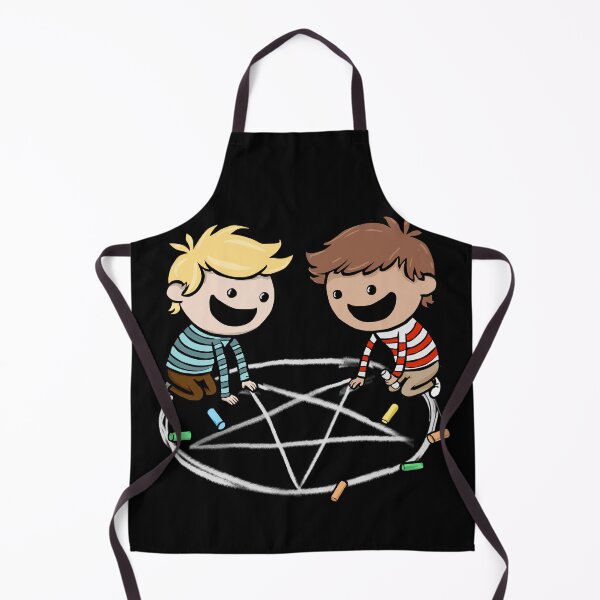Item preview, Occult Kids - Pentacle Chalk Drawing designed and sold by RottenAppleShop.