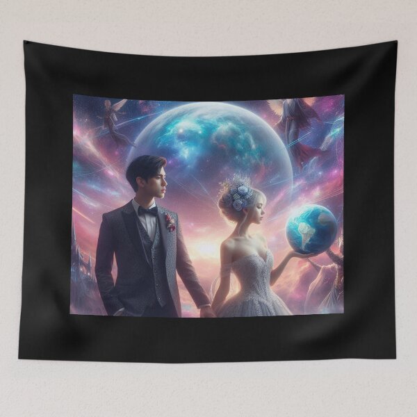 Item preview, Galactic couple designed and sold by sevenmountains.